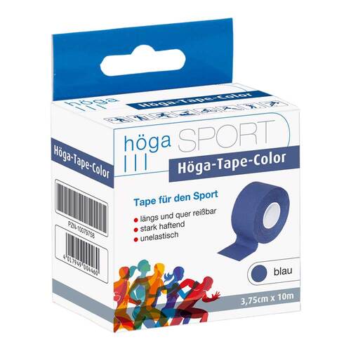 H&ouml;ga Tape Color 3,75 cm x 10 m blau - 1
