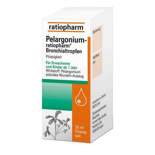 Pelargonium ratiopharm Bronchialtropfen - 1