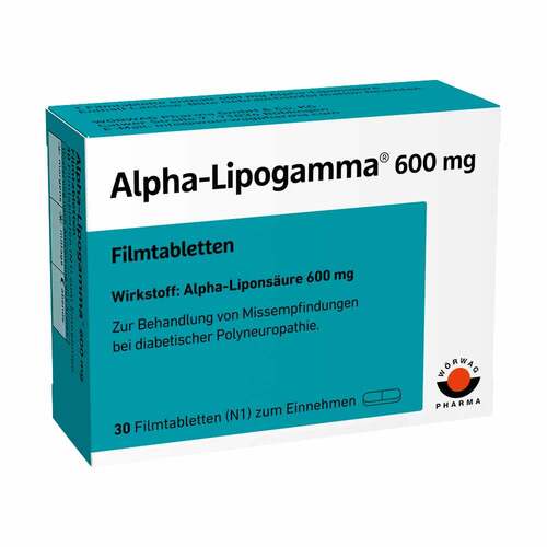 Alpha Lipogamma 600 mg Filmtabletten - 1