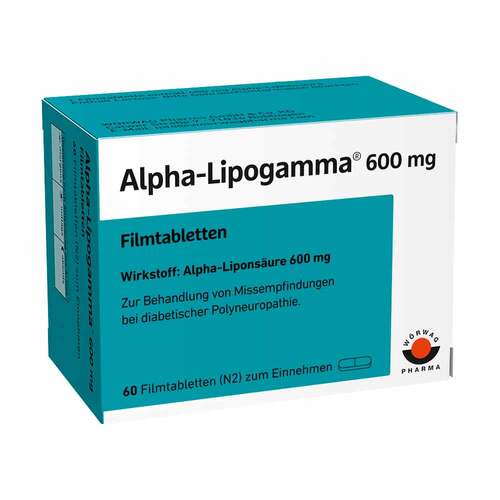 Alpha Lipogamma 600 mg Filmtabletten - 1