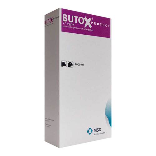 Butox Protect 7,5mg / ml pour on Suspension z.&Uuml;berg.Ri + Sch. - 1