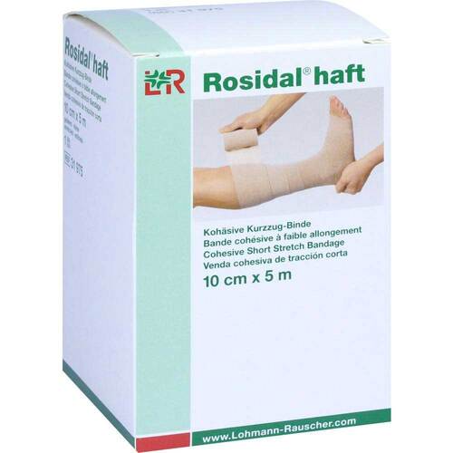 Rosidal haft Kompressionsbinde 10 cm x 5 m - 1