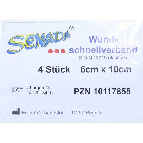 Senada Wundschnellverband 6x10 cm - 1