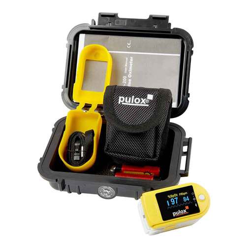 Pulox PO-200 Pulsoximeter gelb - 2