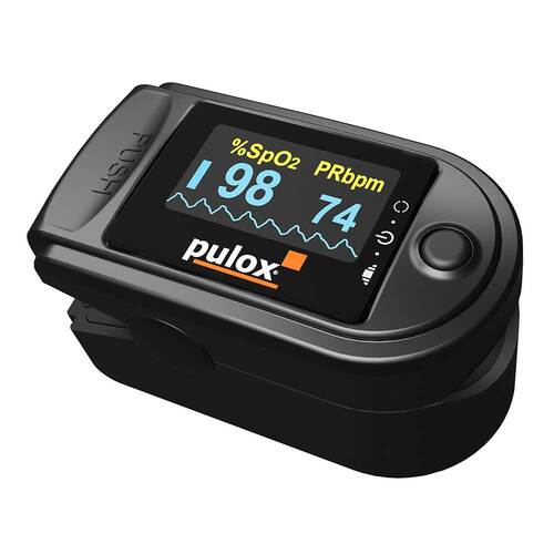 Pulox PO-200 Pulsoximeter schwarz - 1