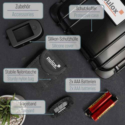Pulox PO-200 Pulsoximeter schwarz - 5
