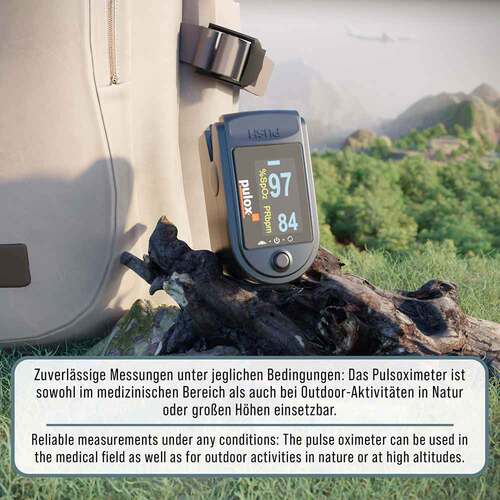 Pulox PO-200 Pulsoximeter schwarz - 6