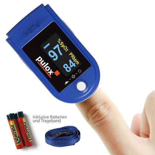 Pulox PO-200 Pulsoximeter blau - 6