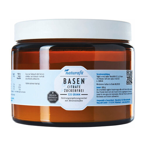 Naturafit Basencitrate zuckerfrei Pulver - 1