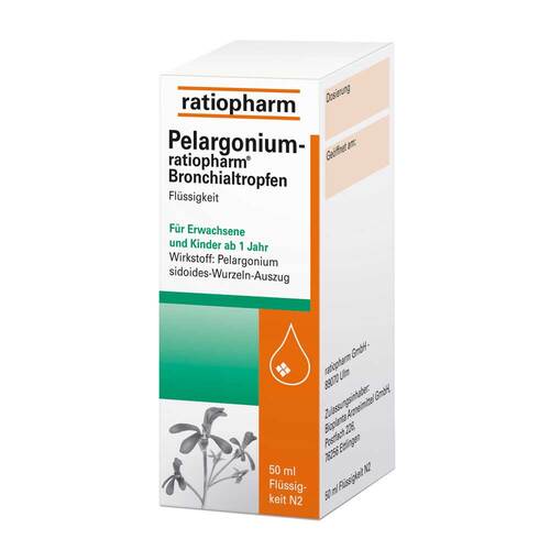 Pelargonium ratiopharm Bronchialtropfen - 1