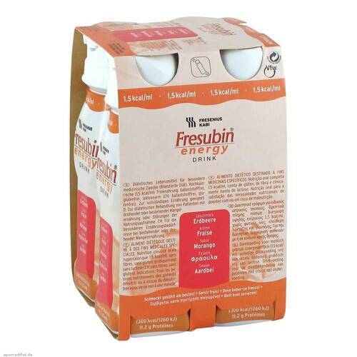 Fresubin Energy Drink Erdbeere Trinkflasche Cpc - 1