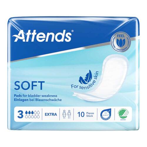 Attends Soft 3 extra Einlagen anatomisch - 1