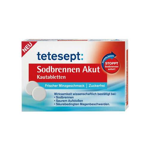 Tetesept Sodbrennen Akut Kautabletten - 1