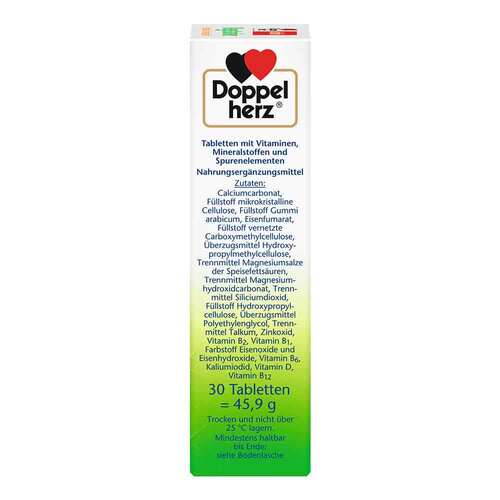 Doppelherz Vegetarier Vitamine+Mineralstoffe Tabletten - 3