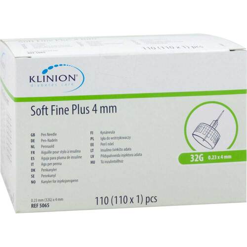 Klinion Soft fine plus Kan&uuml;len 4mm 32G 0,23mm - 1