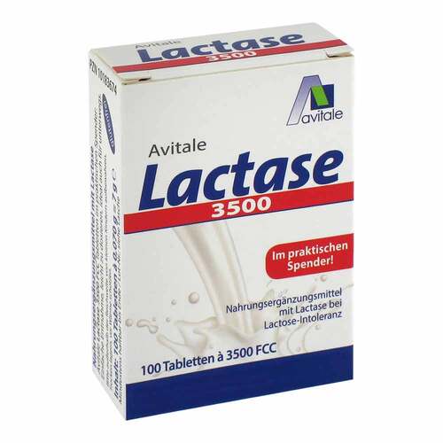 Lactase 3500 FCC Tabletten im Klickspender - 1