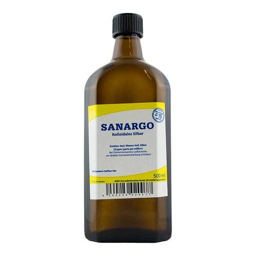 Sanargo kolloidales Silber Flaschen - 1