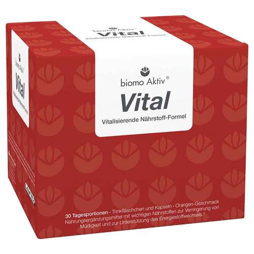 Biomo Aktiv Vital Trinkflaschen 30 Tagesportionen - 1