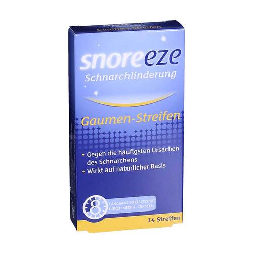 Snoreeze Schnarchlinderung Gaumen-Streifen - 1