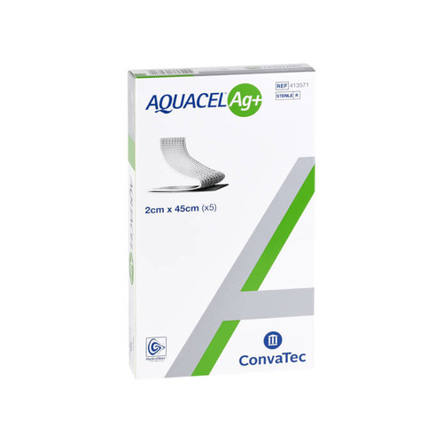 Aquacel Ag + 2x45 cm Tamponaden - 1