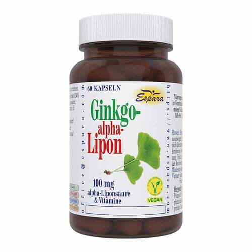 Ginkgo Alpha Lipon Kapseln - 1