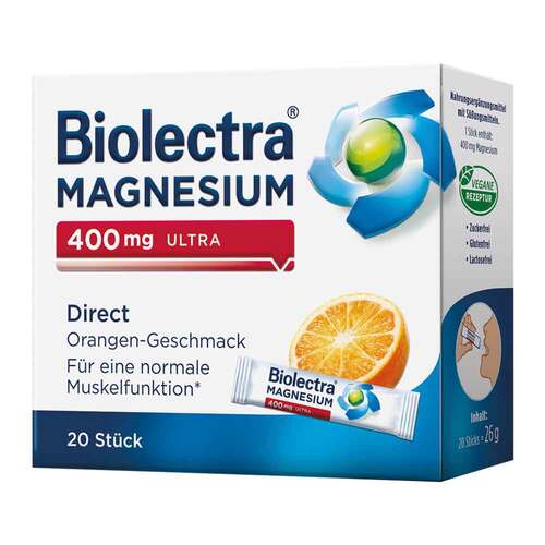 Biolectra Magnesium 400 mg ultra Direct Orange - 1