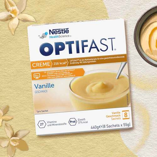 Optifast home Creme Vanille Pulver - 3