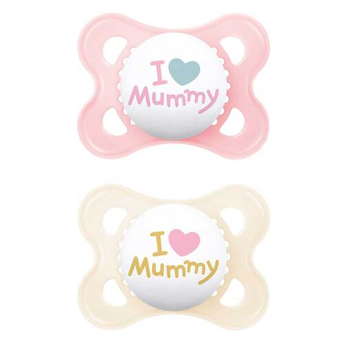 Mam Original Silikon 0 - 6 M. I love mummy girl - 2