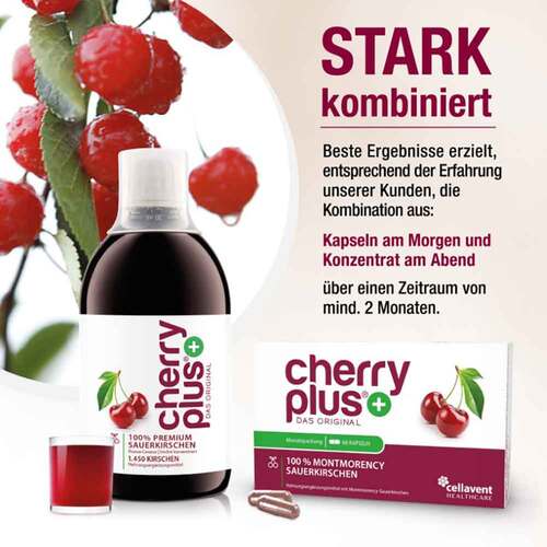 Cherryplus Montmorency Sauerkirschkapseln - 6