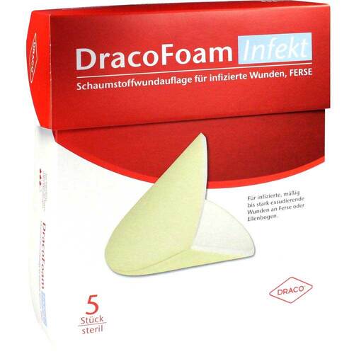 Dracofoam Infekt Ferse Schaumstoff Wundauflage - 1