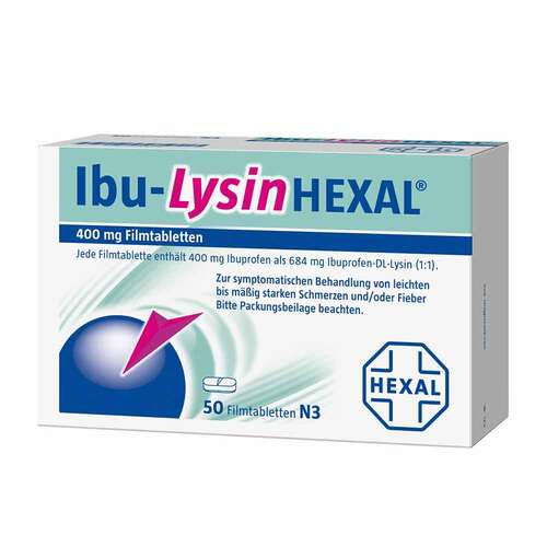 Ibu Lysin Hexal 400 mg Filmtabletten - 1