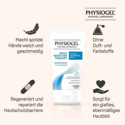 Physiogel Daily Moisture Therapy Handcreme f&uuml;r normale bis trockene Haut - 3