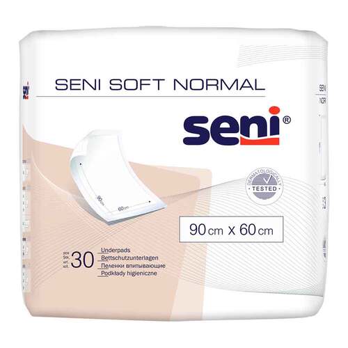 Seni Soft Normal Krankenunterlagen 90x60 cm - 1