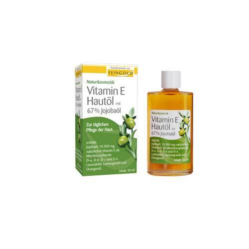 Vitamin E Haut&ouml;l mit 67% Jojoba&ouml;l - 1