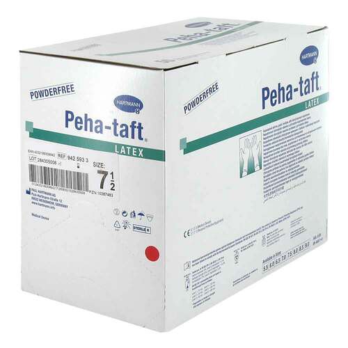 Peha-Taft latex Op-Handschuhe Gr&ouml;&szlig;e 7,5 - 1