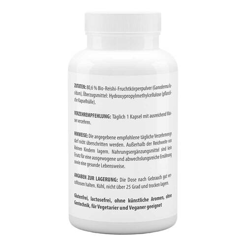 Reishi Biopulver 500 mg Kapseln - 3