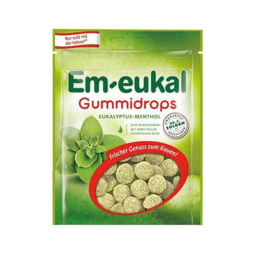 Em-eukal Gummidrops Eukalyptus-Menthol zuckerhaltig - 1