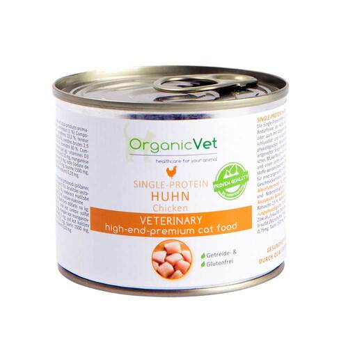 Organicvet Single-Protein Huhn f&uuml;r Katzen - 1