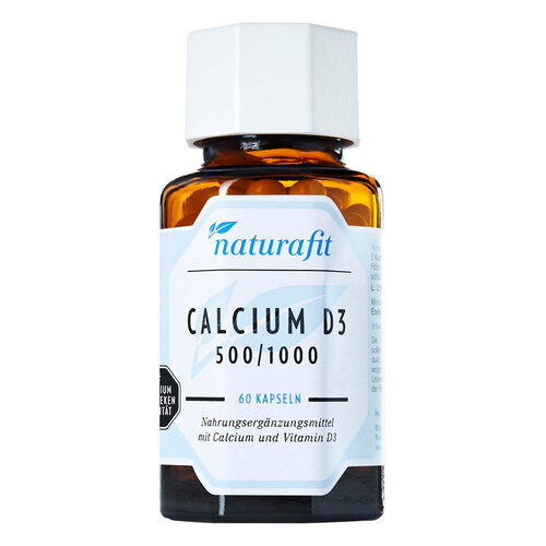 Naturafit Calcium D3 500 / 1000 Kapseln - 1