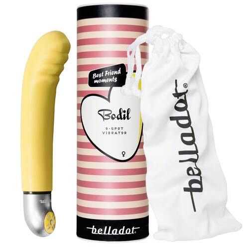 Belladot / Bodil G-Punkt Vibrator gelb - 1