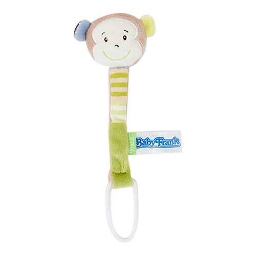 Schnullerkette Textil Affe - 1
