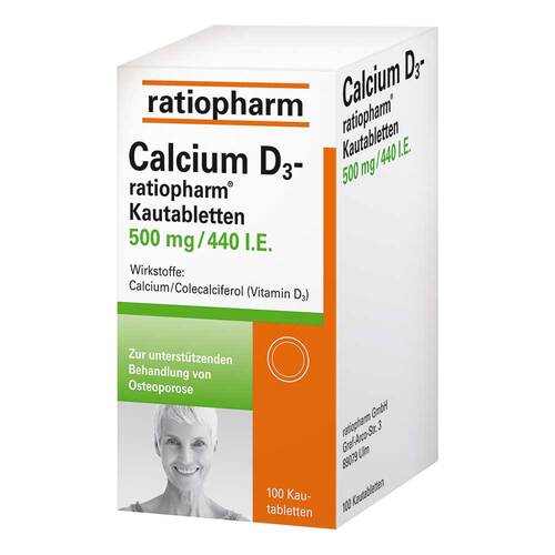Calcium D3 ratiopharm Kautabletten - 1