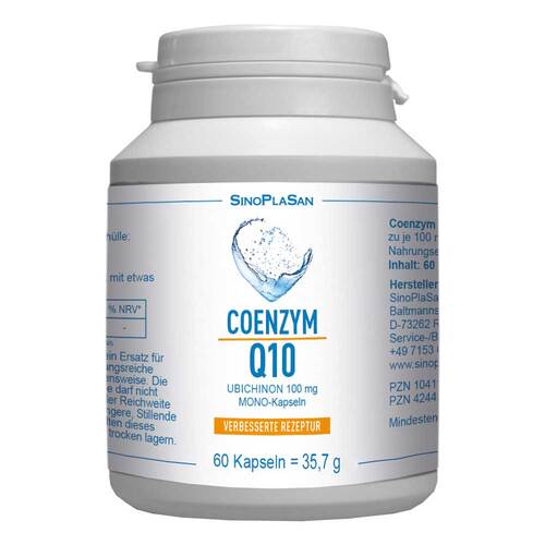 Coenzym Q10 Ubichinon Mono-Kapseln 100 mg - 1