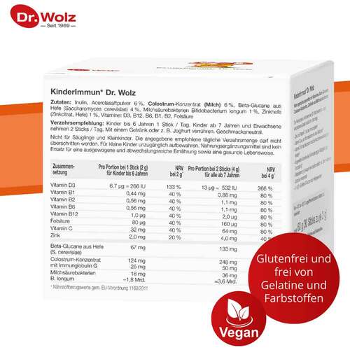 Kinderimmun Dr. Wolz Pulver - 7