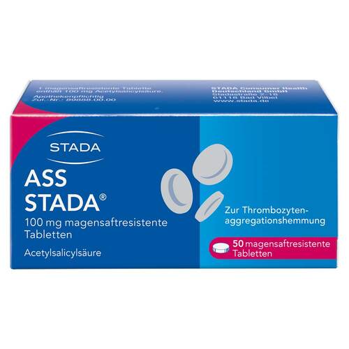 ASS STADA 100 mg magensaftresistente Tabletten - 1