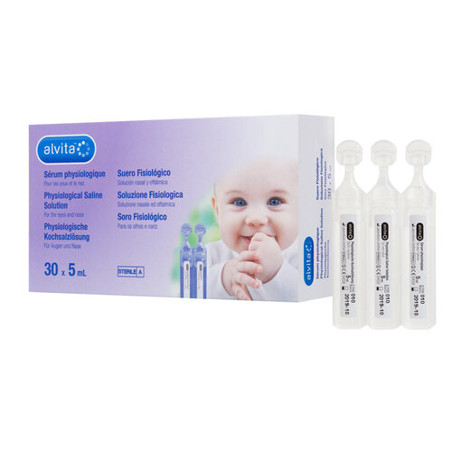 Alvita physiologische Kochsalzl&ouml;sung Ampullen - 1