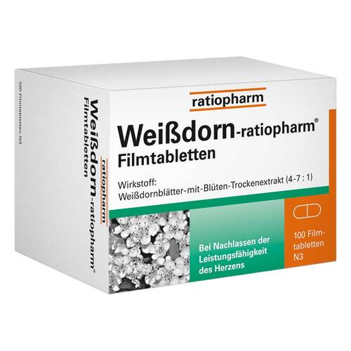 Wei&szlig;dorn-ratiopharm® Filmtabletten - 1