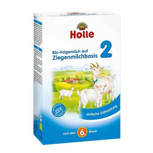 Holle Bio Folgemilch auf Ziegenmilchbasis 2 Pulver - 1