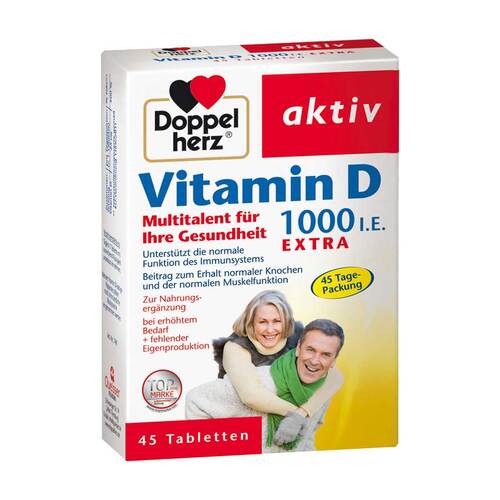 Doppelherz Vitamin D 1.000 I.E. extra Tabletten - 1