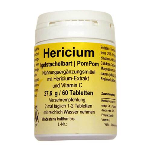 Hericium Igelstachelbart Tabletten - 1